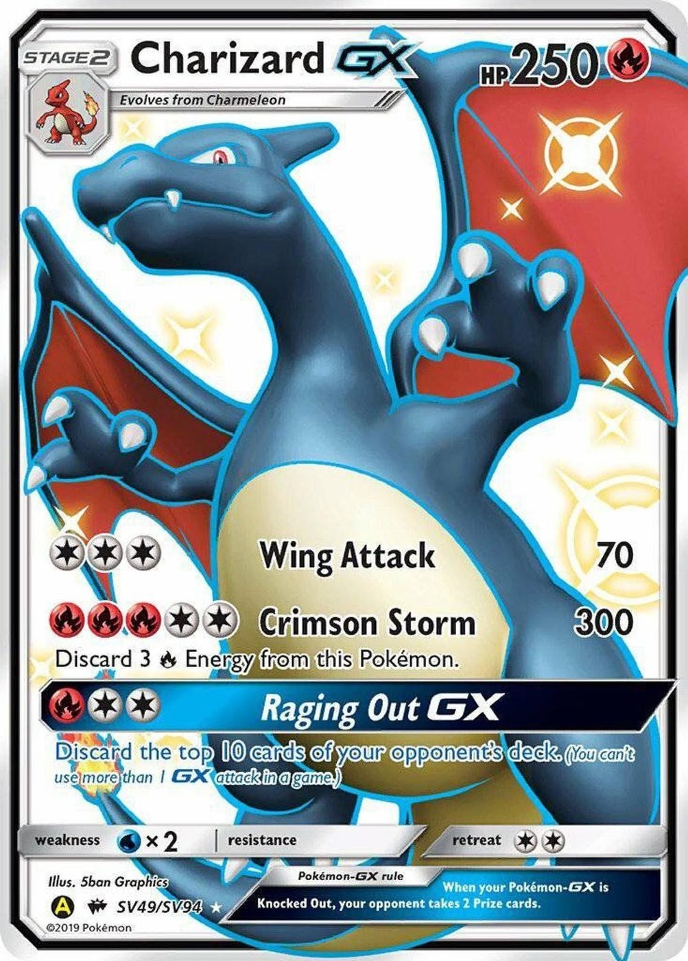 2002 Pokemon Neo Destiny 1st Edition Shining Charizard #107 PSA 10